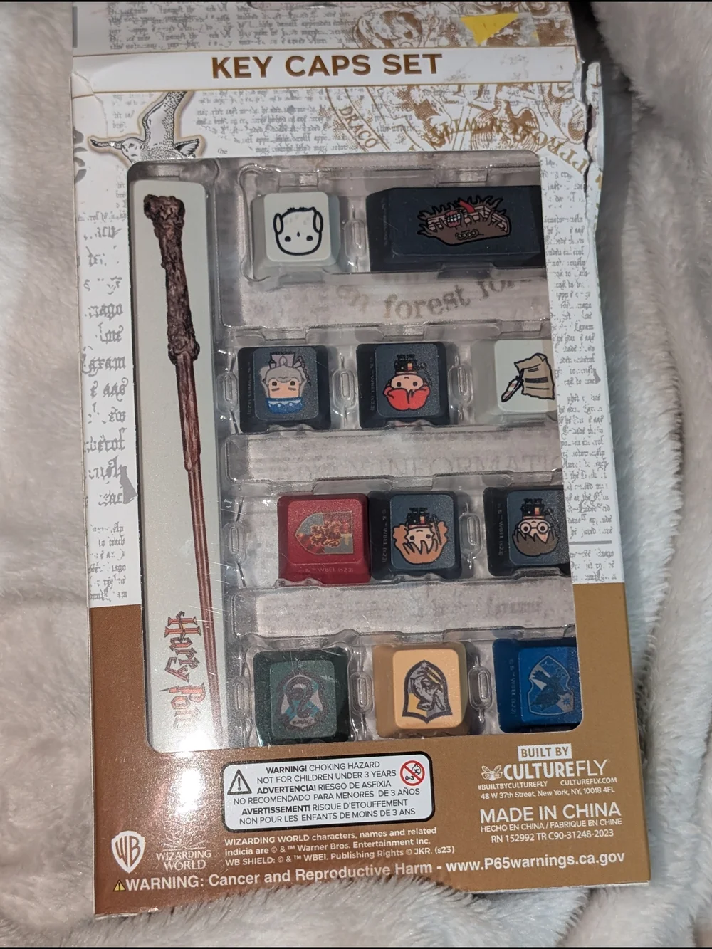 Harry Potter Themed Keycaps Set for Mechanical Keyboards - Multi Color